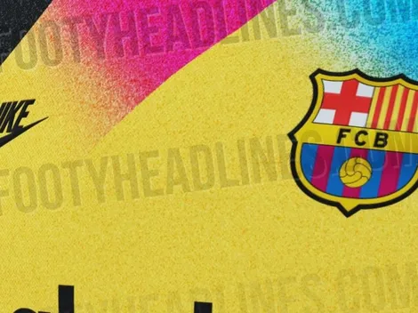 Muy retro: así luce la camiseta de arquero del Barcelona para la próxima temporada