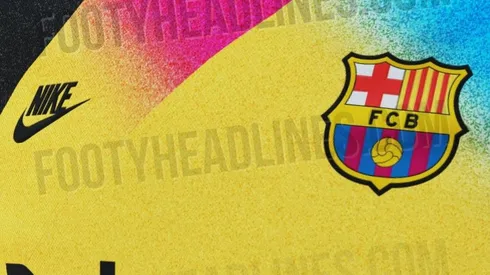 Así luce la nueva camiseta de arquero del Barcelona.