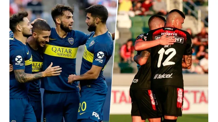 Boca vs. Tijuana por su partido amistoso.