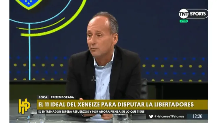 Martín Costa: "Alfaro me viene diciendo que en algún momento Vargas va a jugar en Boca"