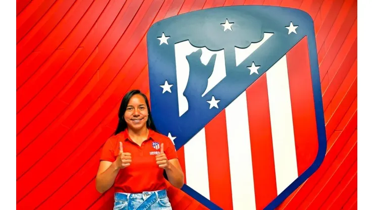 Charlyn Corral llega procedente del Levante, donde fue goleadora. (Foto: sitio oficial Atlético de Madrid)