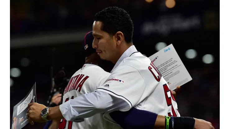 El emotivo momento en honor a Carlos Carrasco en el All-Star de la MLB
