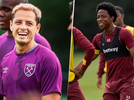 Carlos Sánchez subió una foto con Chicharito y lo trolleó de manera épica