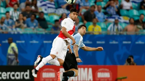 Zambrano jugó 5 de los 6 partidos de Perú en la Copa América.