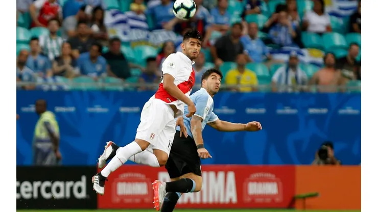 Zambrano jugó 5 de los 6 partidos de Perú en la Copa América.