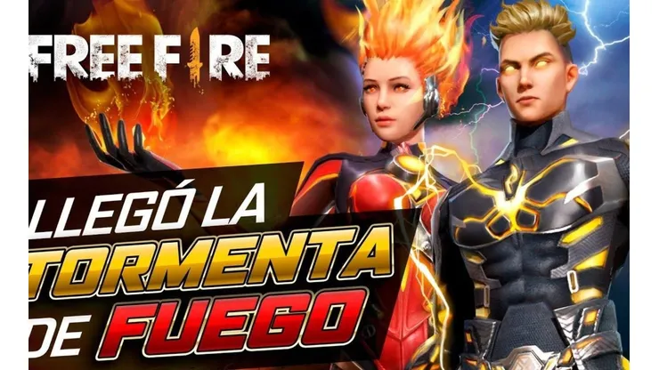 Llegan los Elementales a Free Fire ¡Fuego y Electricidad!