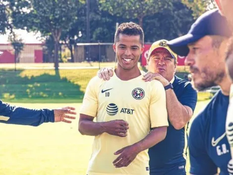 La primera conversación entre Giovani dos Santos y el Piojo Herrera
