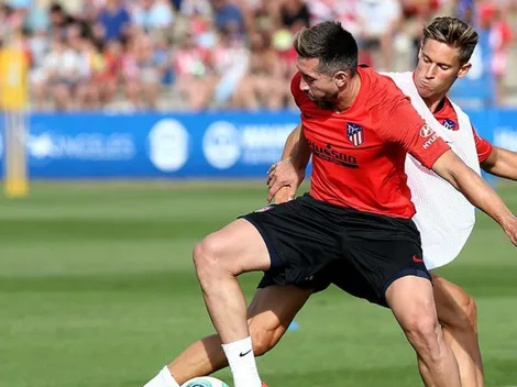 Herrera, sin lugar en el esquema de Simeone por ahora