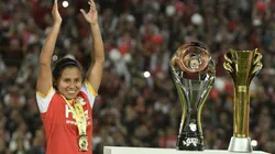 Leicy Santos, jugadora de Independiente Santa Fe femenino.