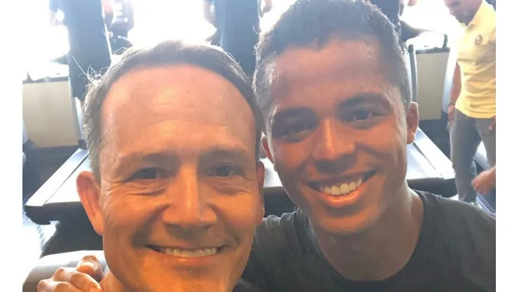 "Bienvenido al más grande de México": Luís Hernández le dio una emotiva bienvenida a Gio Dos Santos