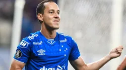 Rodriguinho festejando un gol en Cruzeiro.