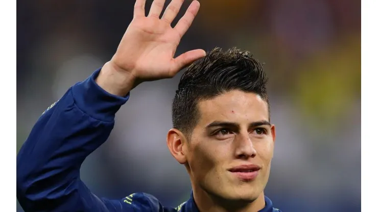 James Rodríguez, jugador de la Selección Colombia.