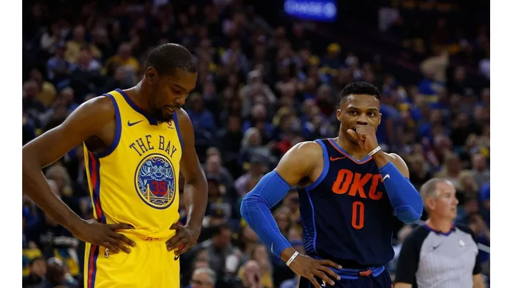Polémica: allegados a Kevin Durant aseguran que "nadie quiere jugar con Russell Westbrook"