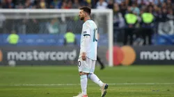 Foto de Lionel Messi, jugador de la Selección Argentina.