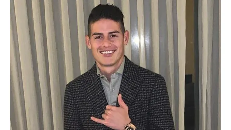Explotaron en Napoli con la foto que circula en las redes de James Rodríguez