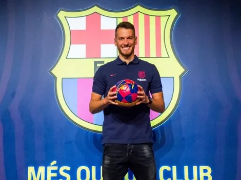 Ya es oficial: Barcelona presentó en sociedad a Neto, su nuevo refuerzo