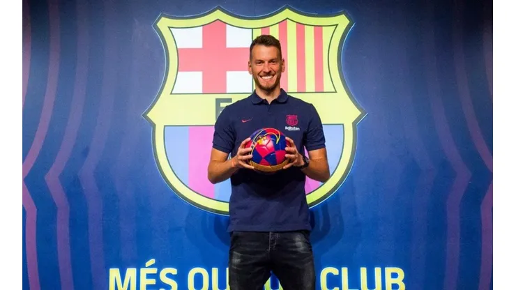 Neto ya fue presentado en Barcelona.