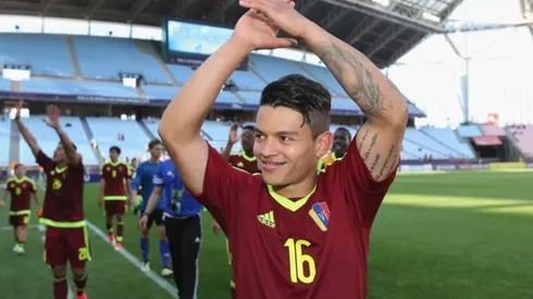 Ronaldo Lucena con los colores de su seleccionado.