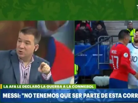 Recondo, re caliente, contó la sanción que le quieren poner a Messi y hasta amenazó a Conmebol
