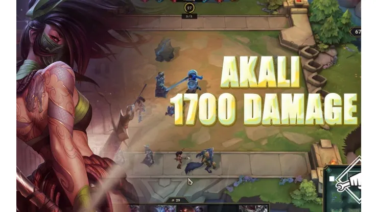 La nueva estrategia para Teamfight Tactics ¡Akali borra a todos del mapa!