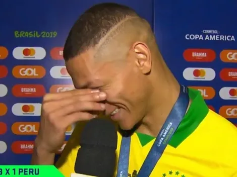 Increíble: Richarlison se olvidó el nombre de su bisabuela en vivo