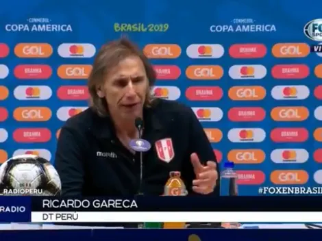 Lo hizo: Gareca habló del arbitraje en la Copa América
