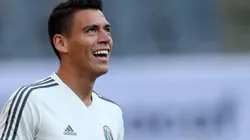 La pareja de Héctor Moreno festejó en las redes sociales