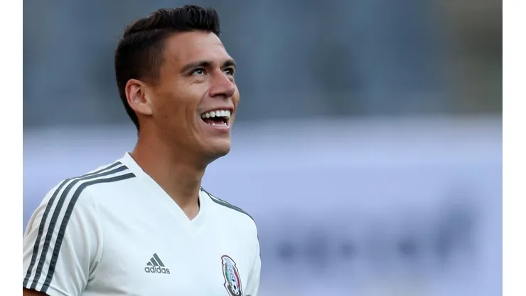 La pareja de Héctor Moreno festejó en las redes sociales