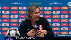 Sobre Messi, Gareca fue contundente: "Para hablar de corrupción, hay que tener pruebas"
