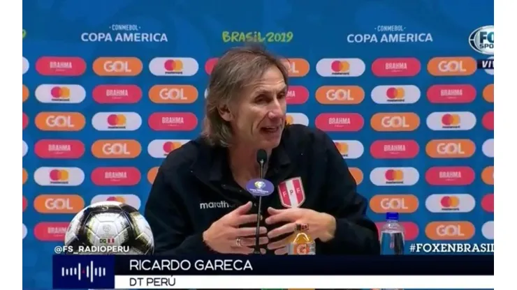 Sobre Messi, Gareca fue contundente: "Para hablar de corrupción, hay que tener pruebas"