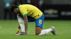 Neymar y un mensaje para sus compañeros.