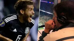 El relator argentino fue un mexicano más.