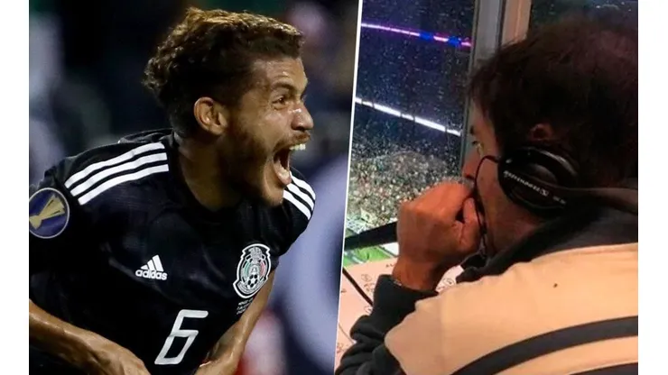 El relator argentino fue un mexicano más.