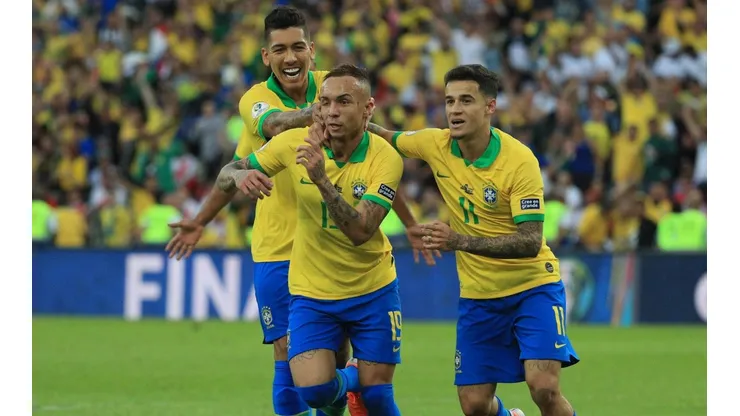 Pura alegría en Brasil.