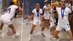 El baile de Alex Morgan.