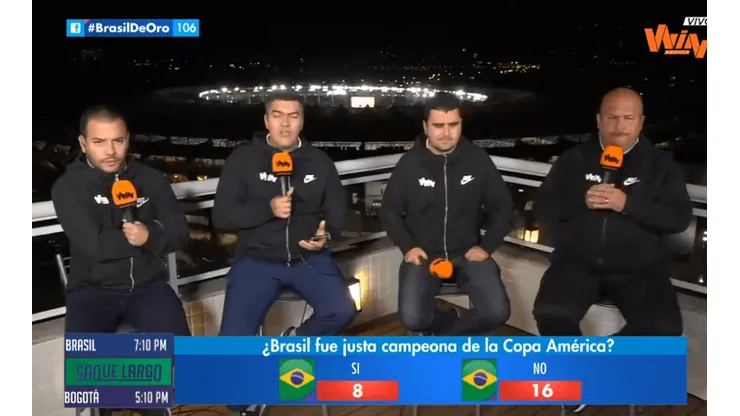 "El único equipo que jugó mejor que Brasil en la Copa América fue Colombia"