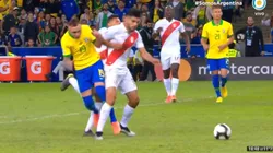 Foto del penal que no fue.