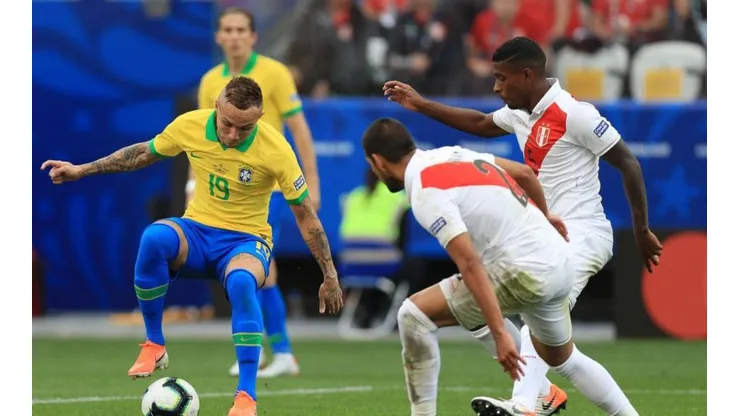 Brasil vs. Perú por la final de la Copa América.