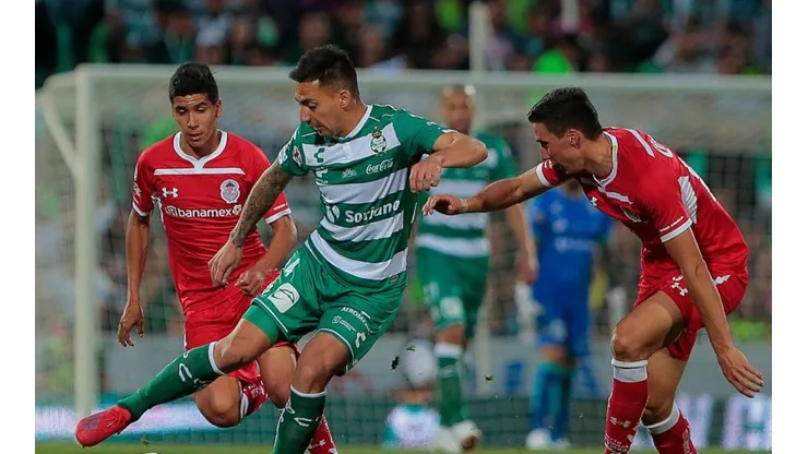 Toluca vs. Santos Laguna por su amistoso.