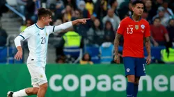 Paulo Dybala anotó el 2-0 ante Chile. (Getty)