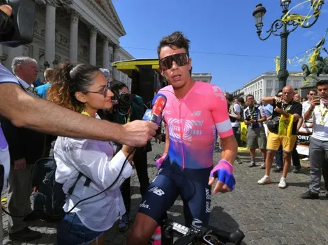 Épica respuesta de Rigoberto Urán tras la etapa 2 del Tour: "Solo pienso en ir a almorzar"