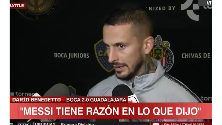 Soldado de Messi: Benedetto habló sobre todo lo que pasó con Lionel y lo bancó a muerte