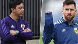 Inesperado: Gallardo desaprobó las últimas declaraciones de Messi