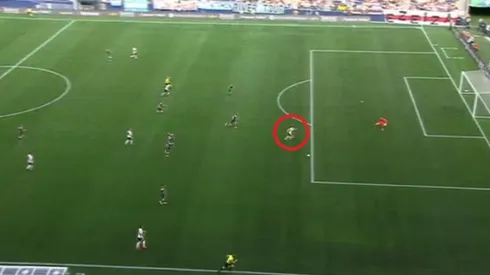 El primer tanto de River.