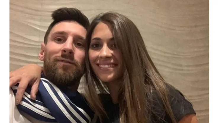 Antonela Roccuzzo le respondió el posteo a Messi con unos emojis que lo dicen todo