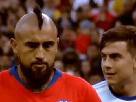 Video viral: ya sabemos qué le gritó Dybala a Arturo Vidal en el penal