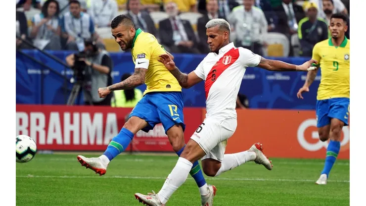 Brasil vs. Perú por la final de la Copa América (Foto: Getty)