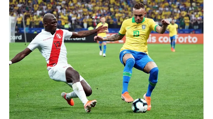 Brasil vs. Perú (Foto: Getty)