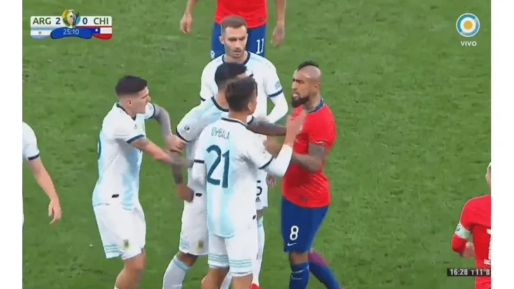 Foto de la pelea.