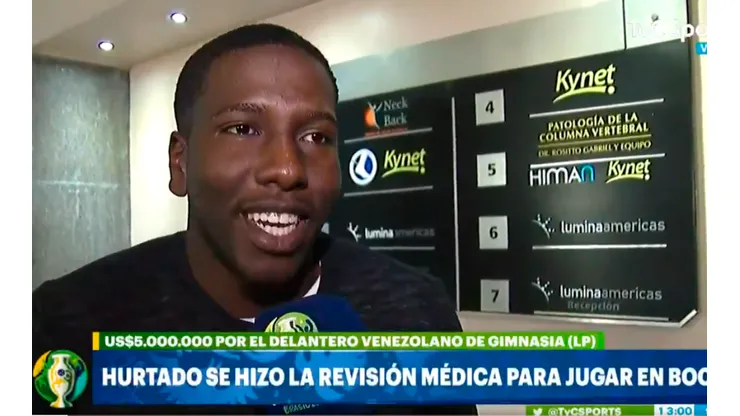 Con mucho frío, Hurtado llegó a Boca y contó lo que le dijo Alfaro